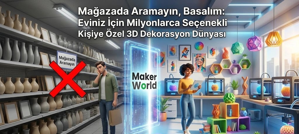 Mağazaları Gezmekten Yorulmadınız mı? Eviniz İçin Milyonlarca Seçenekli, Kişiye Özel 3D Dekorasyon Dünyası