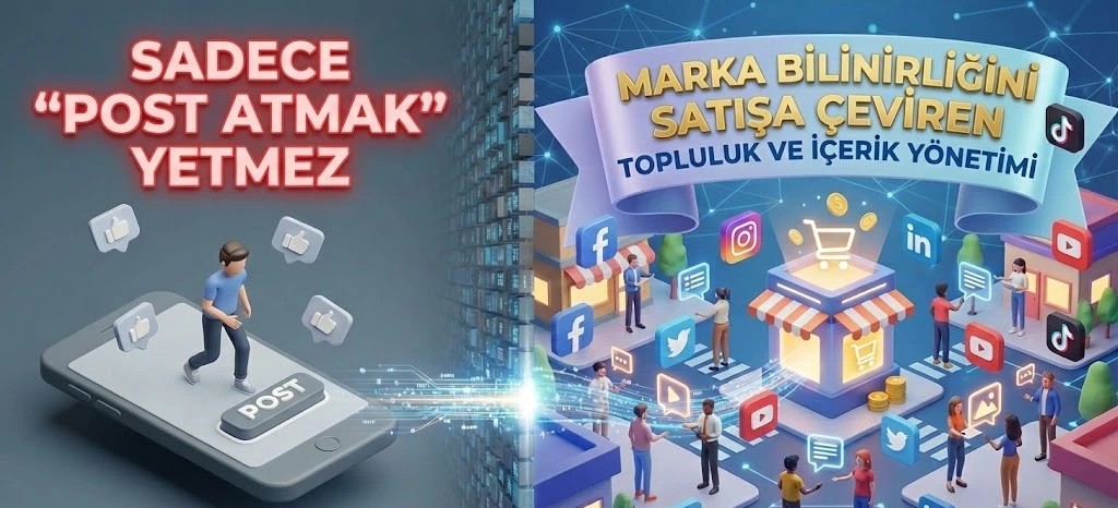 Sadece 'Post Atmak' Yetmez: Marka Bilinirliğini Satışa Çeviren Topluluk ve İçerik Yönetimi Stratejileri